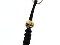 Темляк с бусиной "Череп малый", бронза