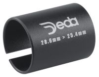 Адаптер-кольцо выноса Deda Elementi для установки выноса 1 1/8" на 1" шток (черный)
