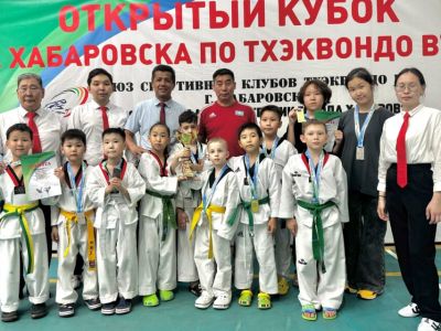Якутяне приняли участие в турнире по тхэквондо среди детей в Хабаровске