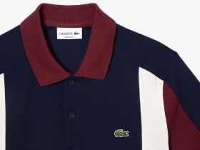 Мужское поло Lacoste из органического хлопка