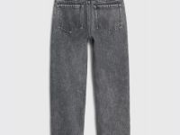 Утеплённые джинсы для мальчиков, Серый