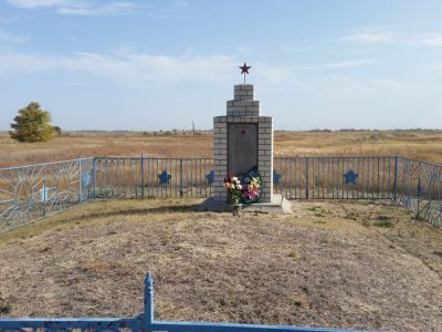 Братская могила советских воинов, погибших в период Сталинградской битвы