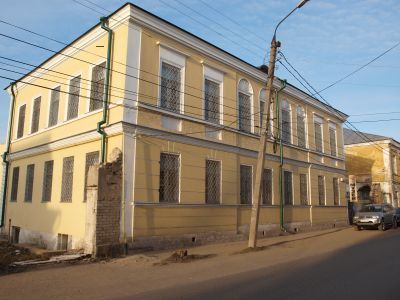 Образец жилой застройки площади и улицы