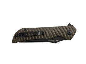 Нож складной Ruike P123-MB, сталь 14C28N, рукоять микарта, хаки