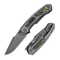 Складной нож Kizer Feweed, сталь S90V, рукоять карбон/титан