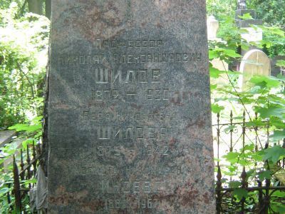 Могила Шилова Николая Александровича (1872-1930)