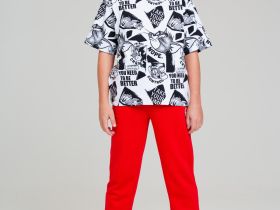 Фуфайка трикотажная для мальчиков (футболка)