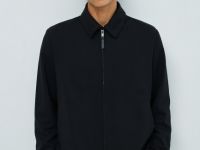 Лёгкая куртка-рубашка, Черный