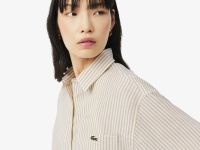 Женская рубашка Lacoste из льна