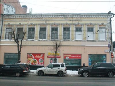 Дом Т.С. Докучаевой с аркой ворот