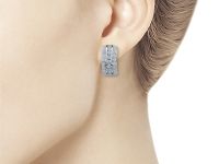 Серьги из серебра э0612сг02135600