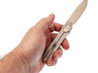 Складной нож SRM 135L-GT, сталь 14C28N, рукоять Ivory G10