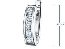 Серьги из белого золота э4712сг05102300