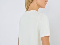 Базовый джемпер с коротким рукавом, Белый