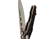 Складной нож Nimo Knives Divinity Tree, сталь M390, рукоять титан/карбон