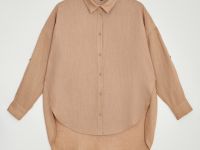 Рубашка изо льна свободного кроя