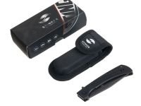 Нож складной Stinger 102 мм, сталь 8Cr14MoV, рукоять сталь/G10, черный