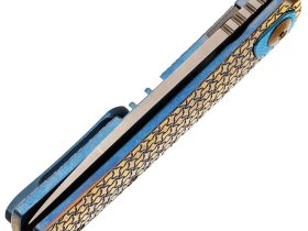 Складной нож Assassin knives Gentlemen, сталь Damascus, рукоять титан