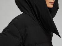 Длинный пуховик с натуральным пухом