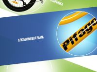 Детский велосипед Pifagor Axiom 20, год 2023, цвет Желтый