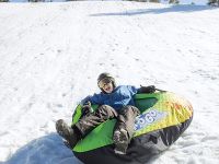 Надувной тюбинг 142 см, морозоустойчивый ПВХ