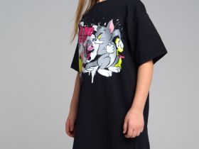 Платье трикотажное для девочек