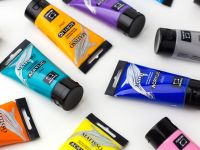 Акрил Малевичъ "Matisso" 60 мл, оранжевая флуоресцентная