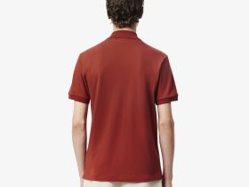 Мужское поло Lacoste из смеси эластичного органического хлопка