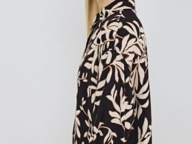 Рубашка изо льна с вискозой, Коричневый