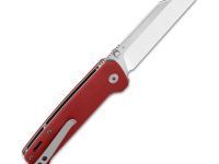 Складной нож QSP Penguin, сталь D2, рукоять микарта, красный