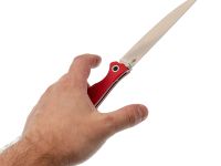 Складной нож Reptilian "Лаврак", сталь VG10, рукоять G10, красный