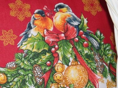 Мастер-класс по изготовлению декоративной подушки «Снегири»