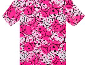 Фуфайка трикотажная для девочек (футболка)