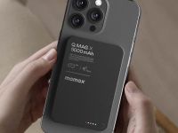 Внешний аккумулятор Momax Q.MAG X MagSafe 5000mAh 15W (черный) (IP116A)