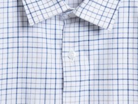 Рубашка в клетку, Белый