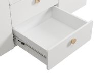 Шкаф детский Арчи 3-145x196 Белый