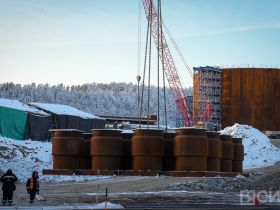 В Якутии приступили к сборке самого большого коффердама Ленского моста