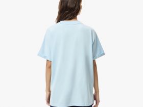 Женская футболка Lacoste из хлопка