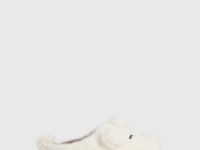 Тапочки с искусственным мехом для девочек, Бежевый