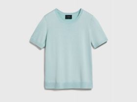 Джемпер с коротким рукавом, Зеленый