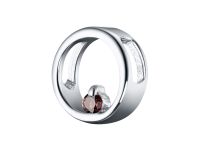 Подвеска из серебра с гранатом э0606пд09152100