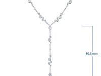 Колье из белого золота э4712кл04202685