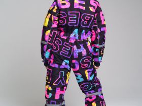 Зимний комбинезон из мембранной ткани для девочки