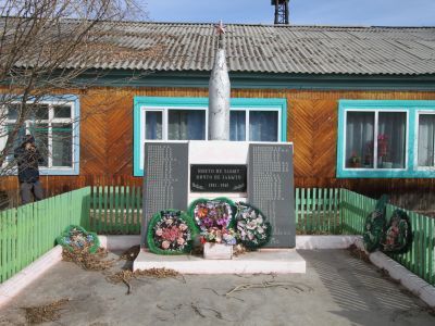 Памятник воинам-землякам, погибшим на фронтах Великой Отечественной войны