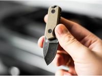Шейный нож с фиксированным клинком Boker Lil Friend Micro, сталь 440A, рукоять G10