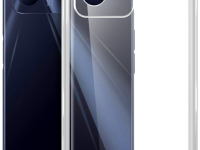 Стекло защитное Realme C35 Черная рамка