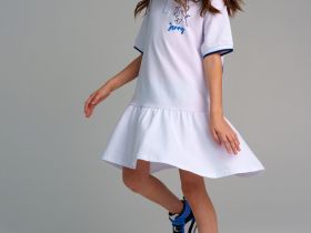 Платье трикотажное для девочек