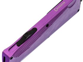 Автоматический нож Daggerr Кощей Purple, сталь D2, рукоять алюминий