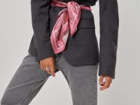 Платок шейный Божественный/Divina, бордо