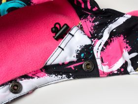 Комбинезон текстильный с полиуретановым покрытием для девочек